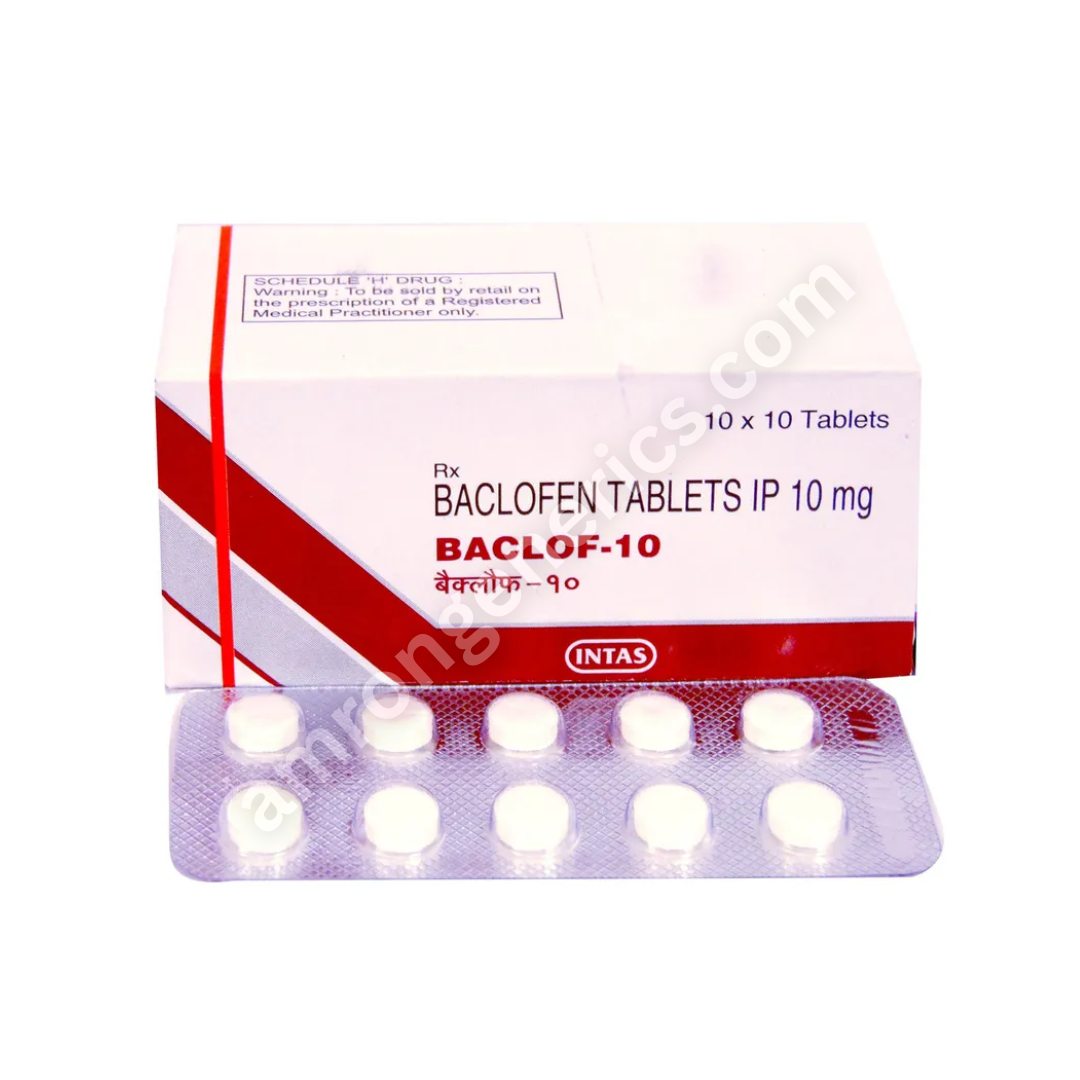 Baclofen 10mg Tablet
