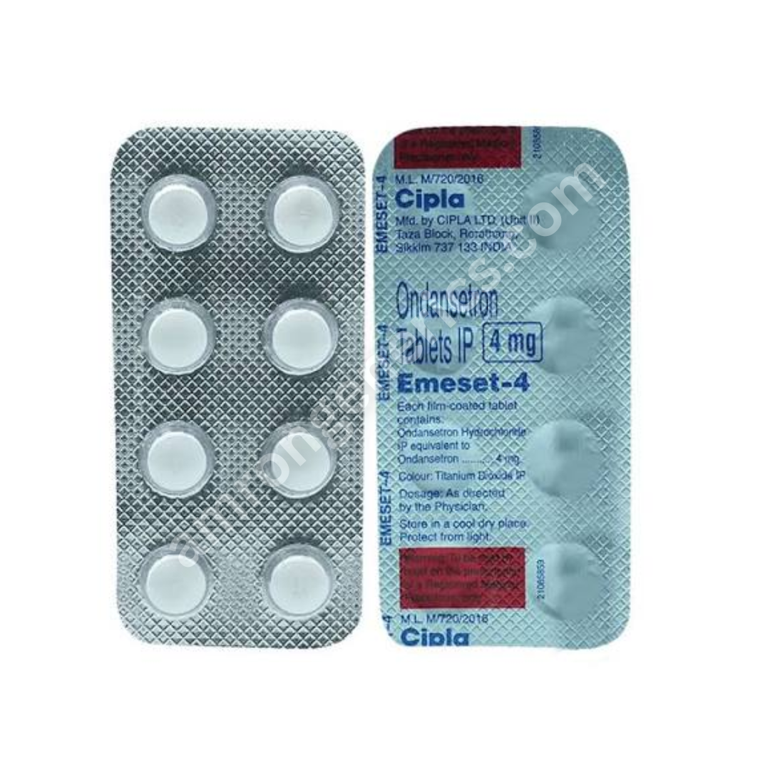Emeset 4mg Tablet