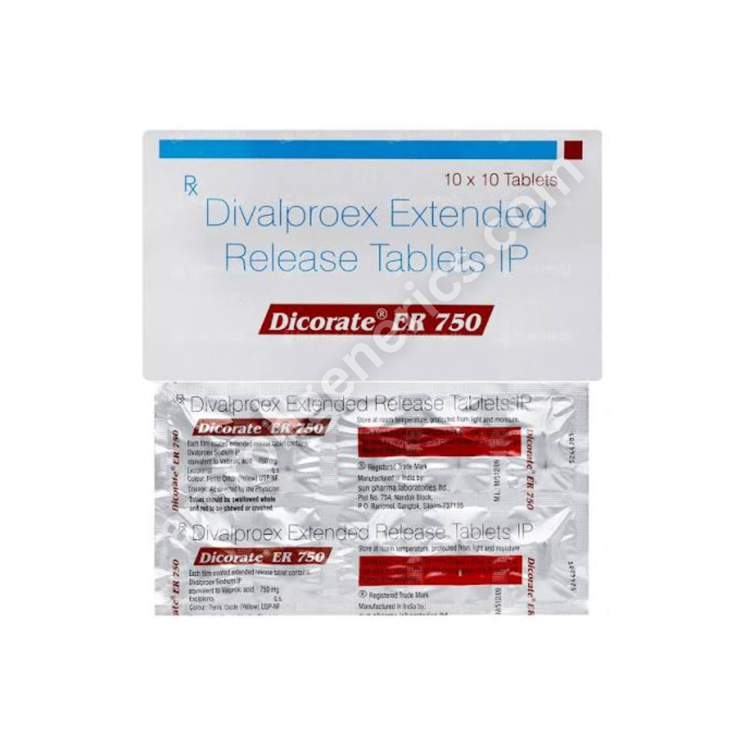 Dicorate ER 750mg Tablet