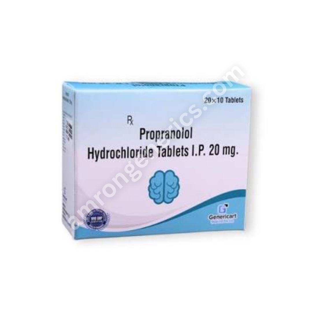 Propranolol 20mg Tablet (P-Nolol)