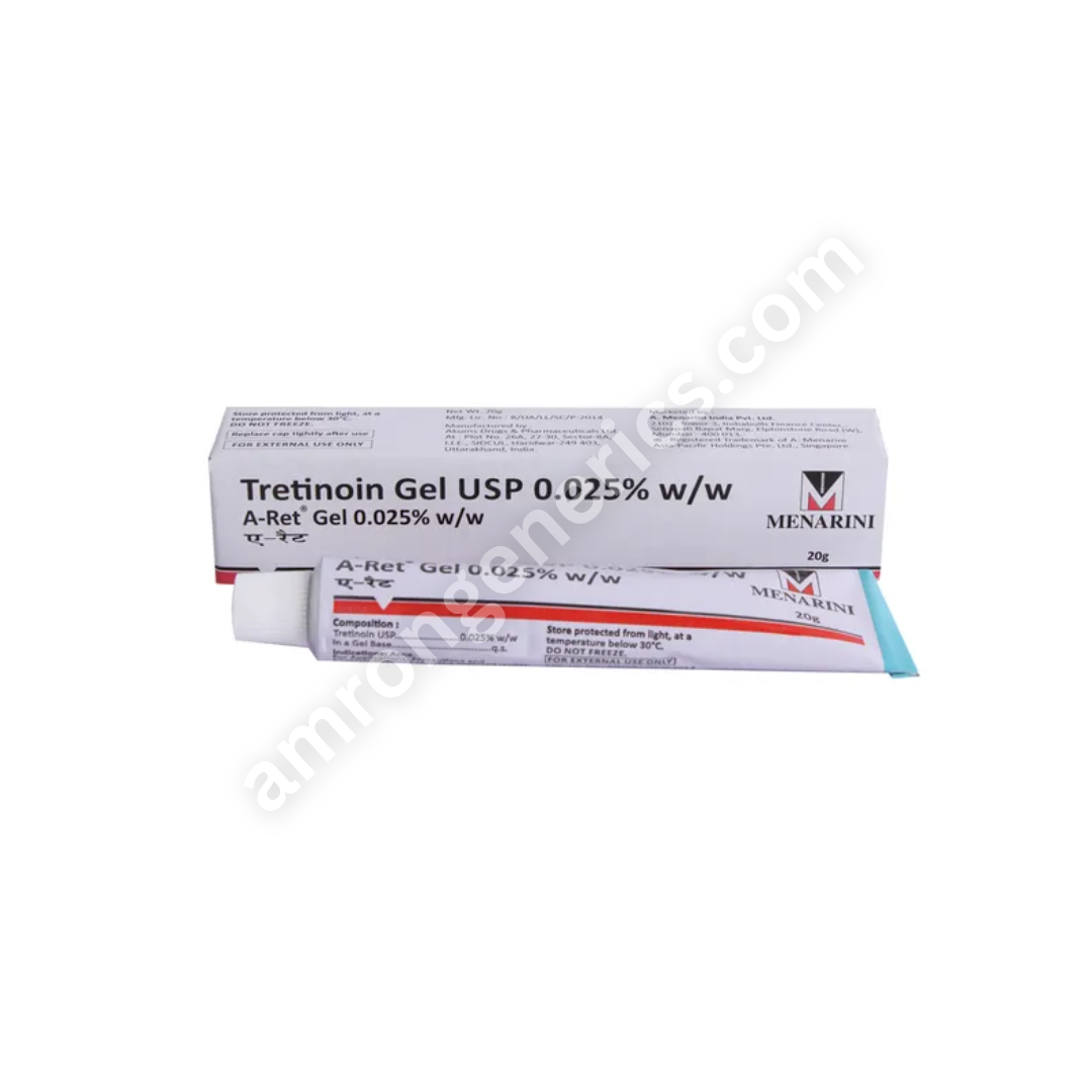 A Ret Gel 0.025% (20gm)