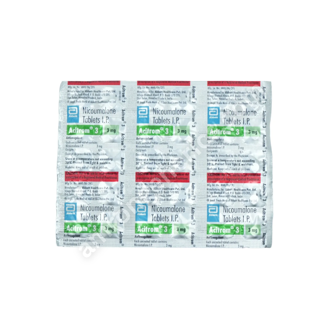 Acitrom 3mg Tablet