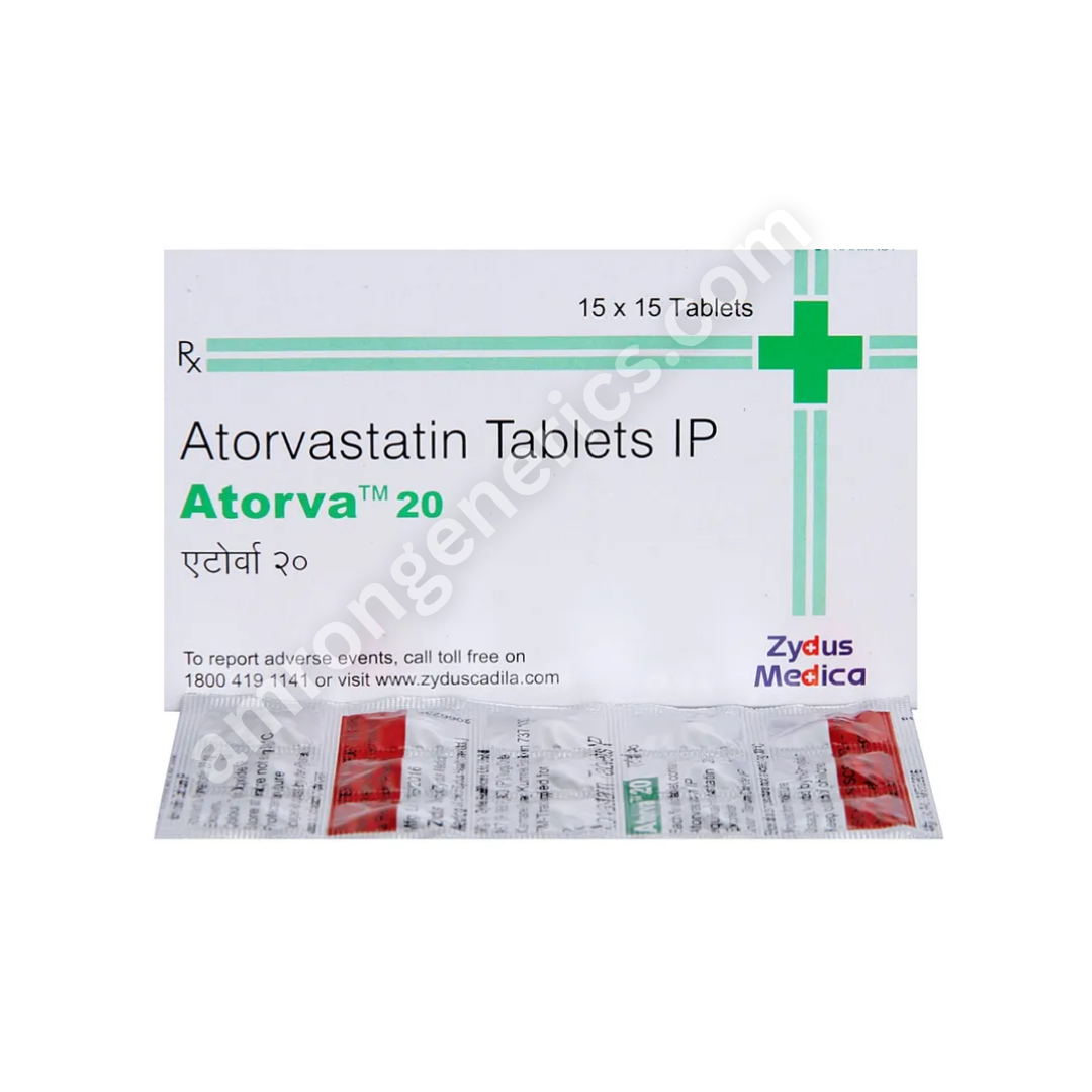 Atorva 20mg Tablet