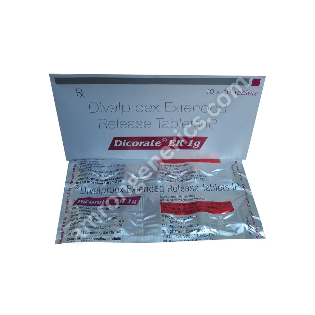 Dicorate ER 1g Tablet
