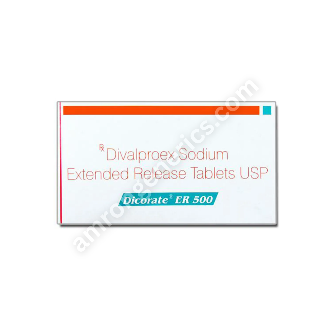  Dicorate ER 500mg Tablet
