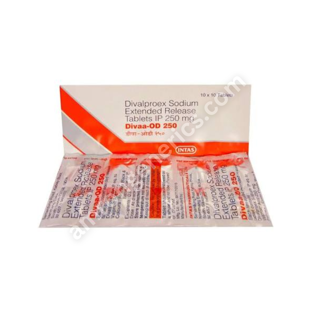 Divaa OD 250mg Tablet
