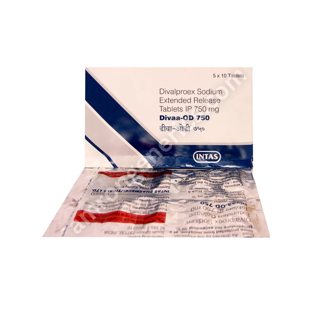 Divaa OD 750mg Tablet